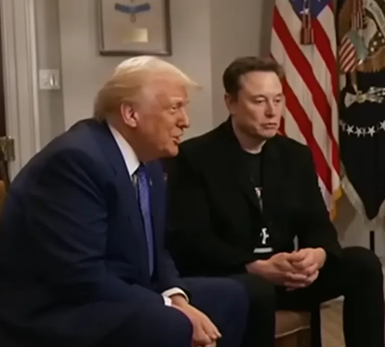 Donald Trump and Elon Musk