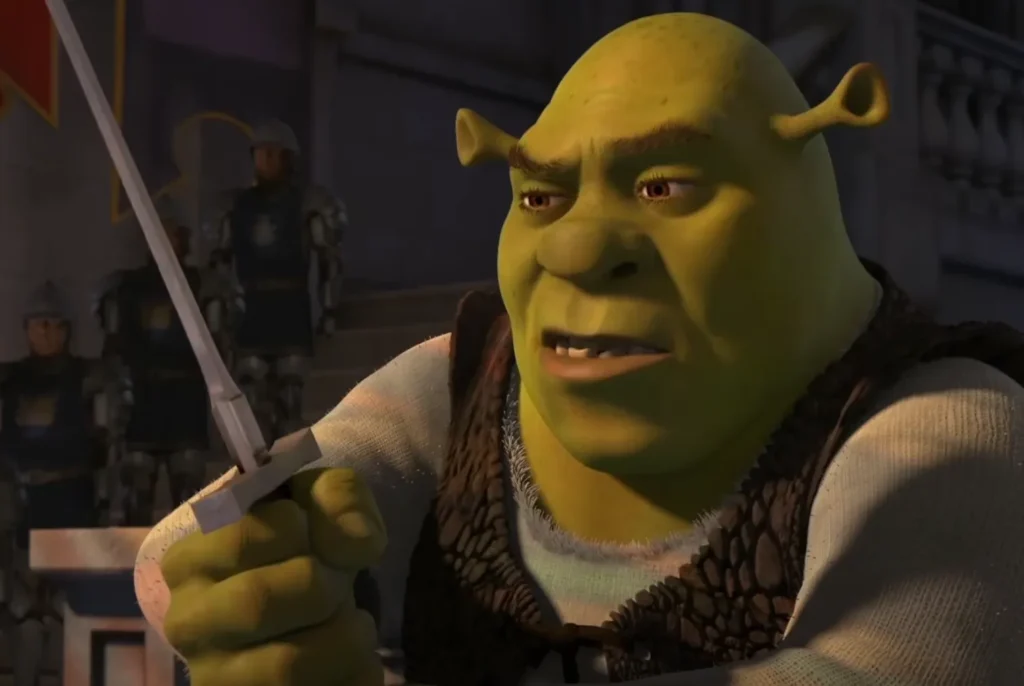 Shrek belongs to the animation world